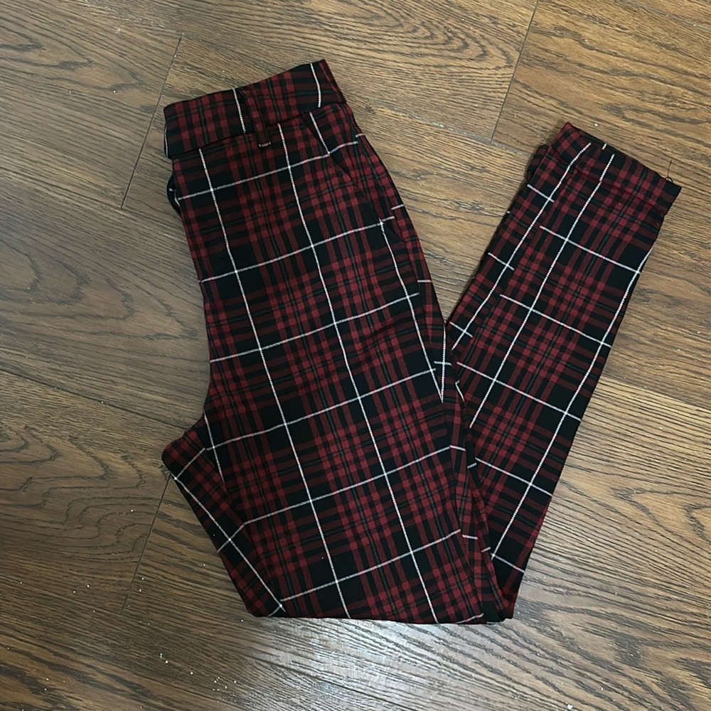 hot topic plaid punk pants